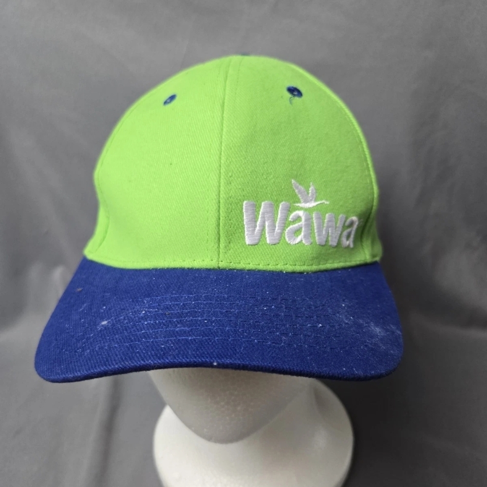 Wawa Region 7 Green Blue Adjustable Strapback Cap Hat